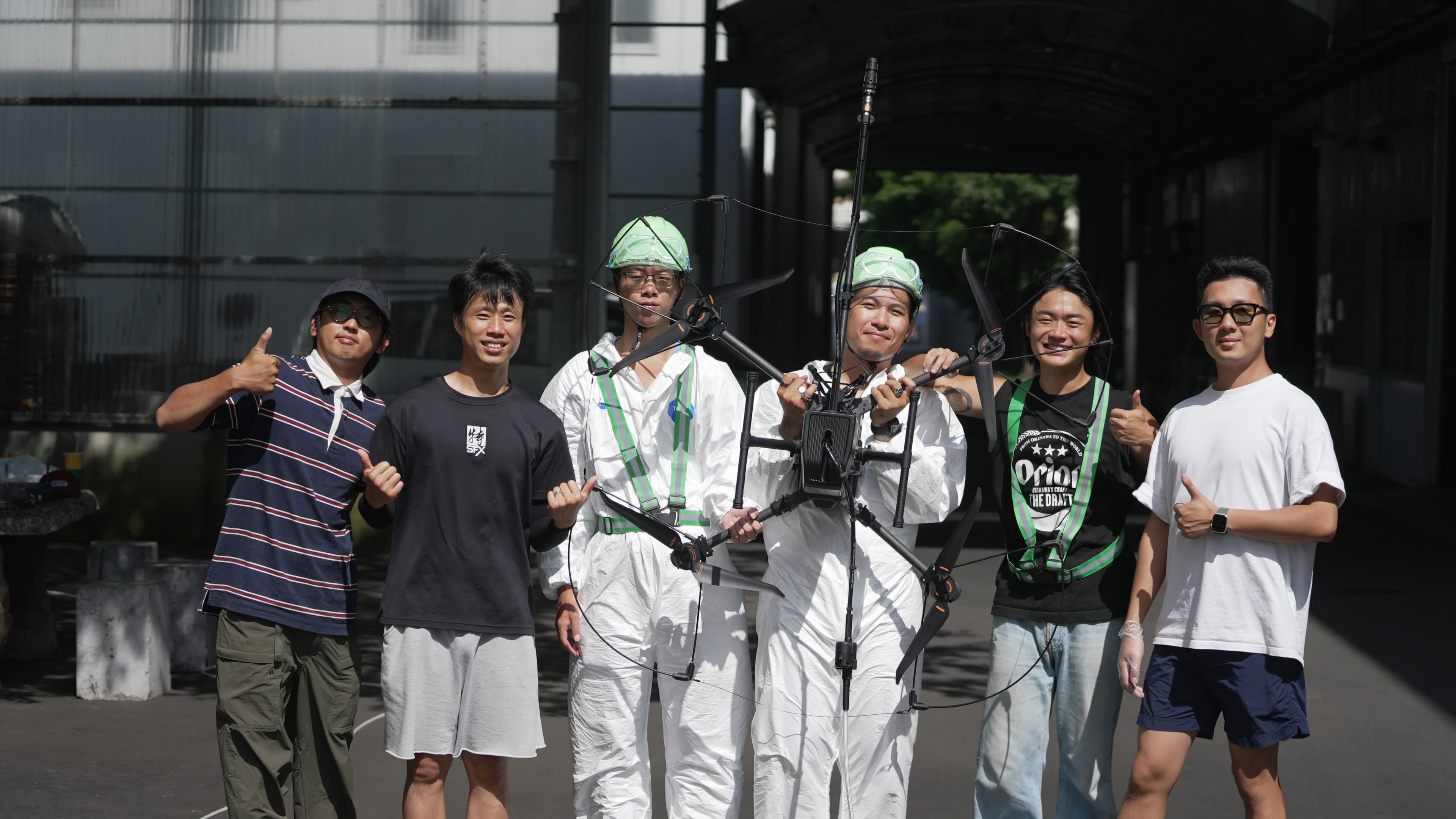 General Drone Service 專業無人機洗大樓、外牆清洗服務團隊