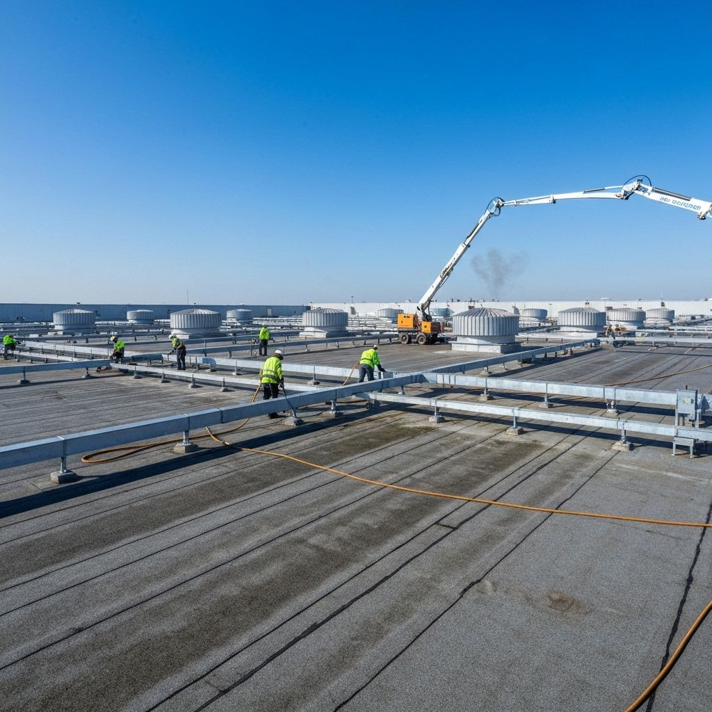 工業廠房屋頂清潔