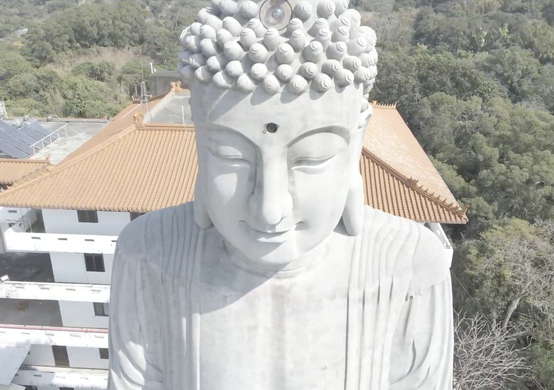 台南千佛山菩提寺大佛外牆清潔專案 - 公共建築 案例