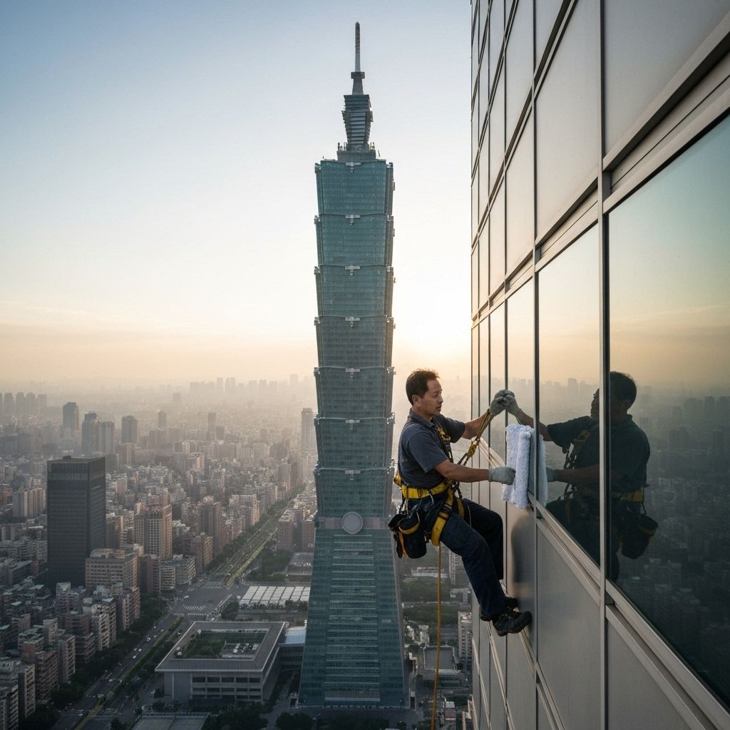 信義區住宅社區外牆清潔